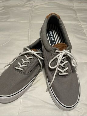 Sperry Men's Top Sider  STRIPER II CVO MM-001 Grey/Black size: 13#outdoor#preppy